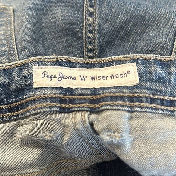 PEPE Jeans London Mens Wiser Wash Spencer Vapor Jeans Denim size 32/33 - Picture 9 of 13